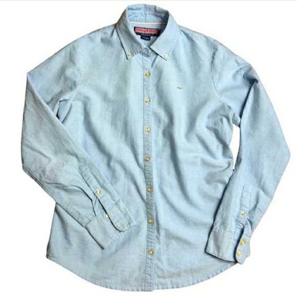 VINEYARD VINES Oxford Button Down Shirt Size 0.    EUC! - Picture 3 of 6